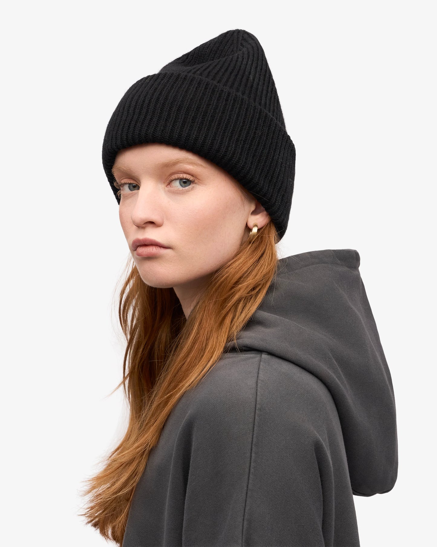 COLORFUL STANDARD MERINO WOLLE MÜTZE DEEP BLACK