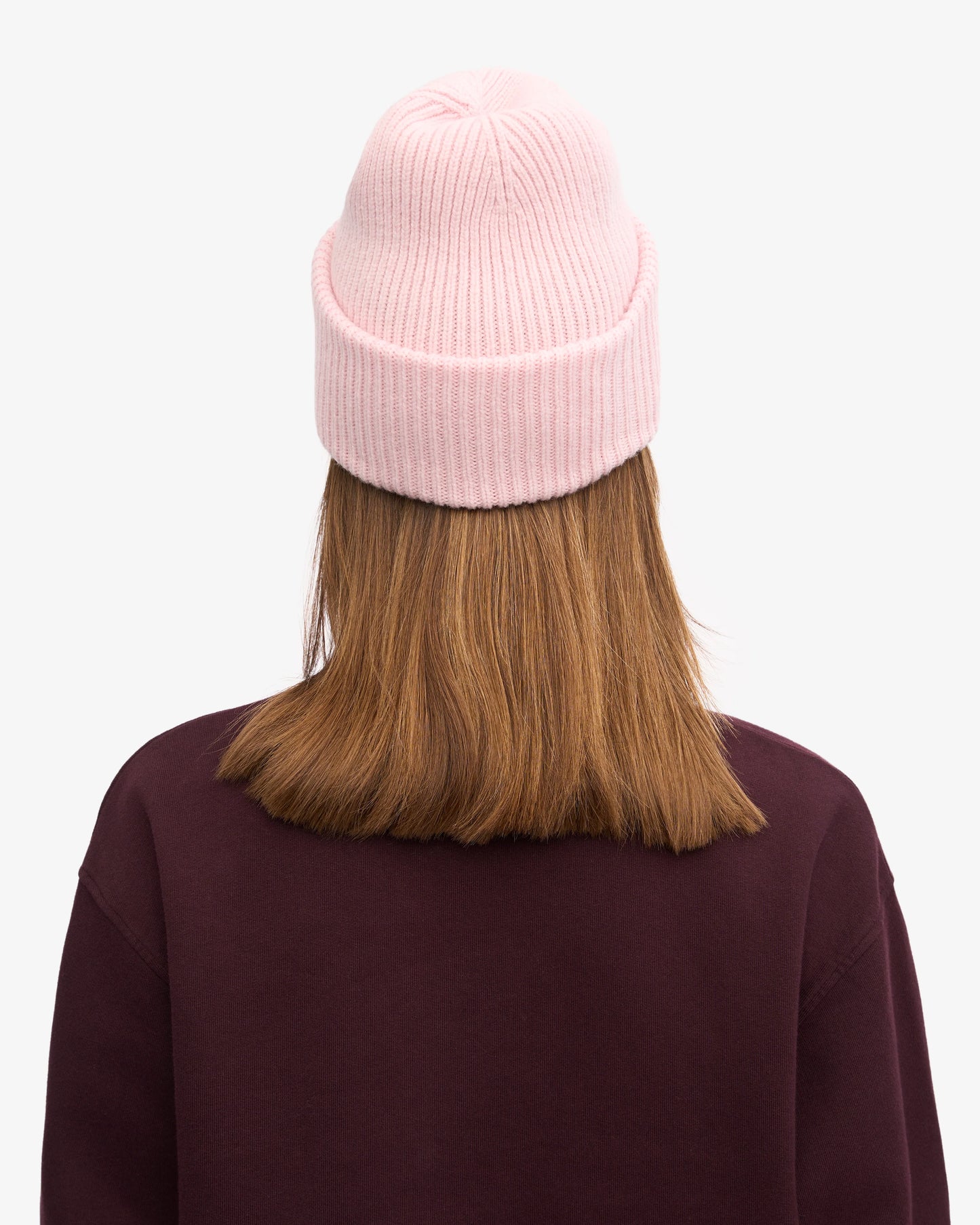 COLORFUL STANDARD MERINO WOLLE MÜTZE FADED PINK