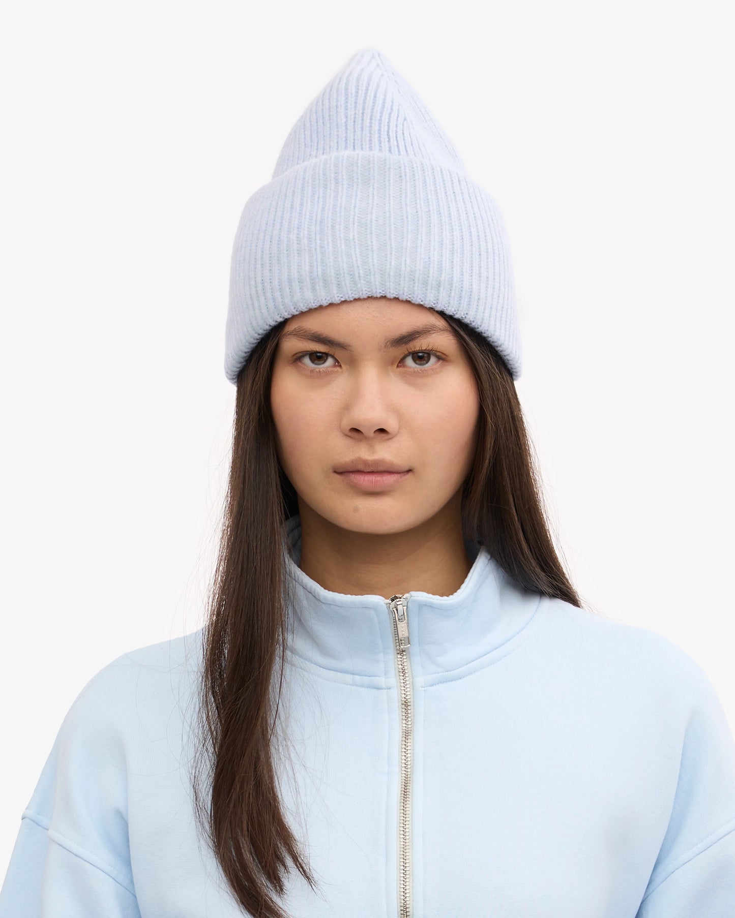 COLORFUL STANDARD MERINO WOLLE MÜTZE POLAR BLUE