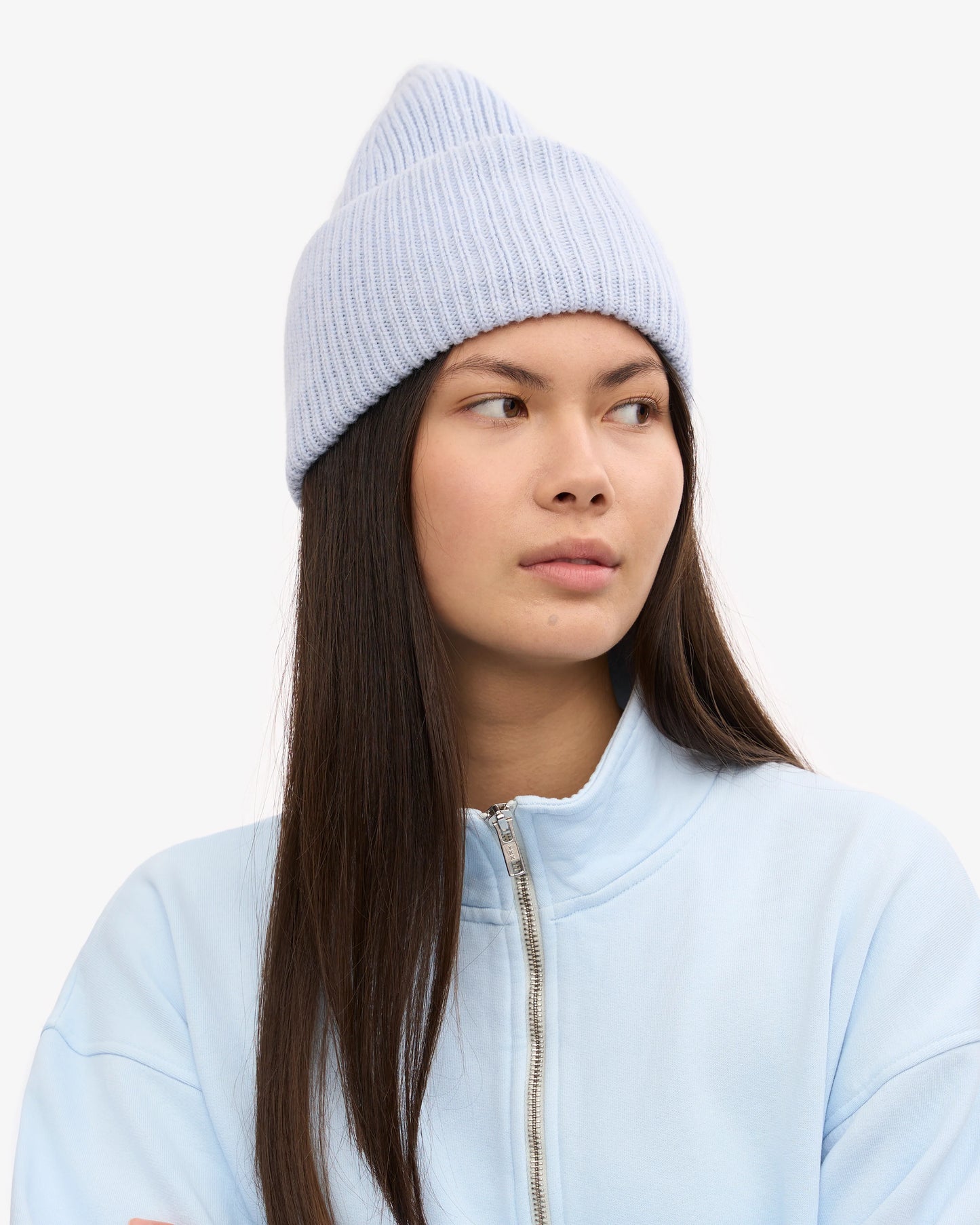 COLORFUL STANDARD MERINO WOLLE MÜTZE POLAR BLUE