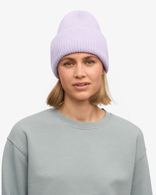 COLORFUL STANDARD MERINO WOLLE MÜTZE SOFT LAVENDER