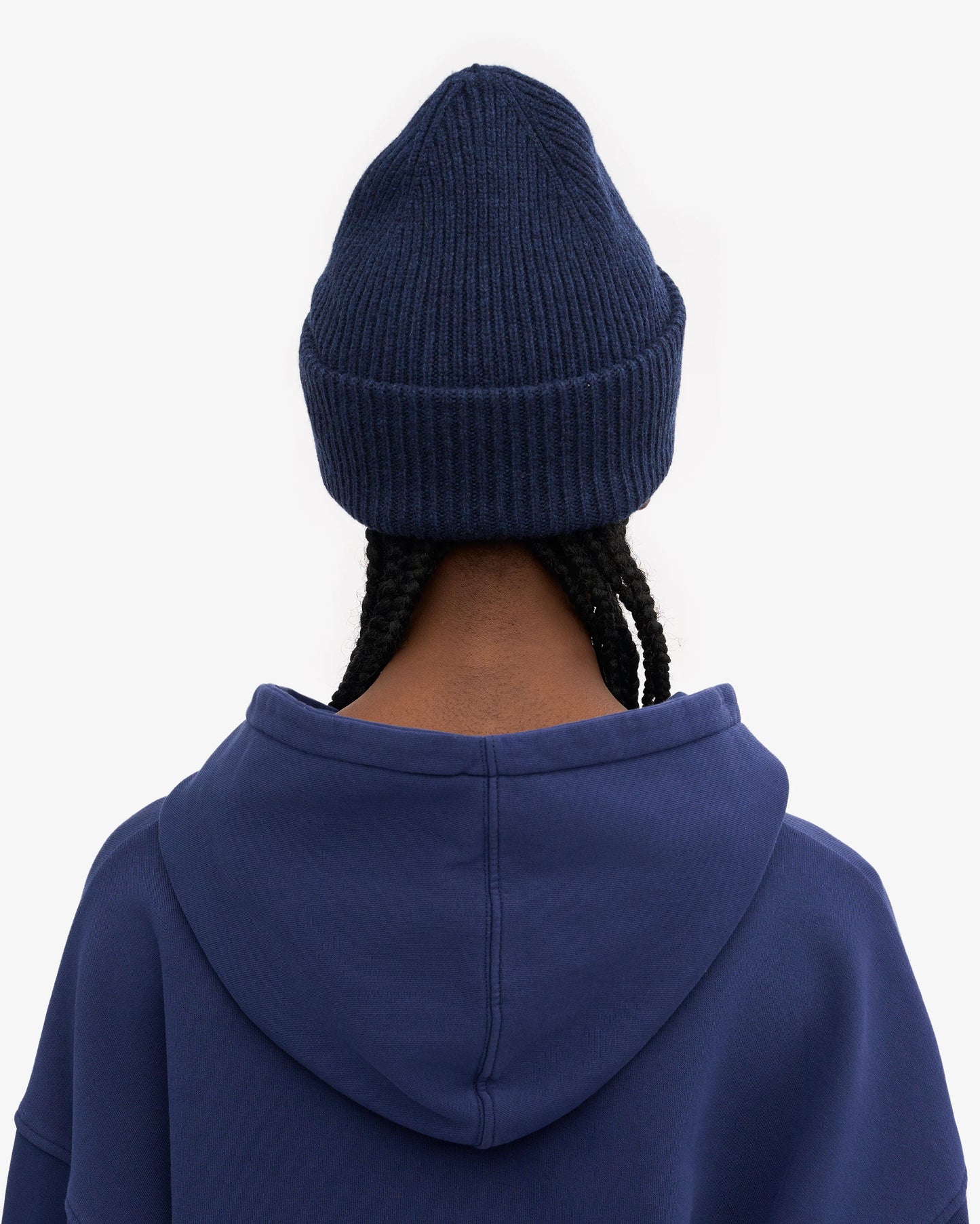COLORFUL STANDARD MERINO WOLLE MÜTZE MARINE BLUE