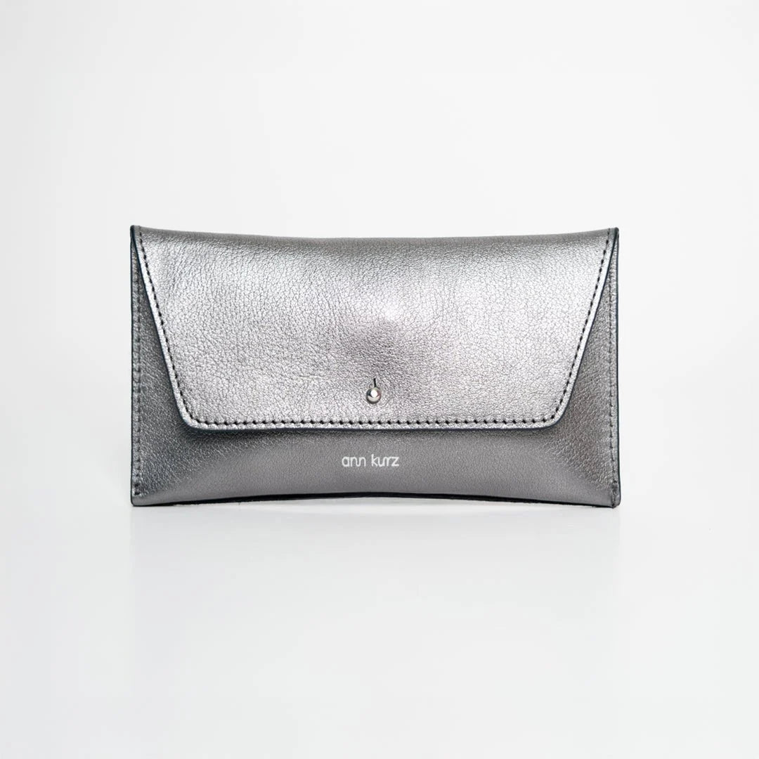GELDBEUTEL MINI ENVELOPE - DARK SILVER