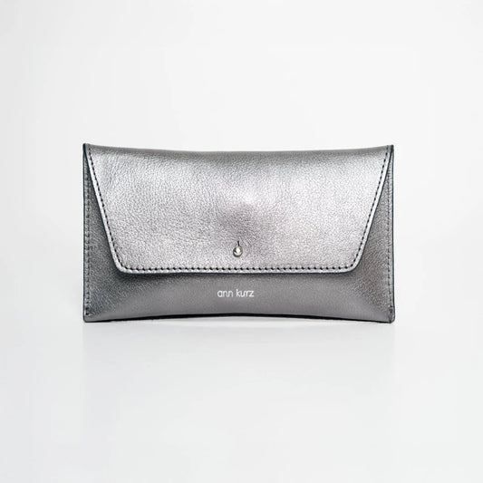 GELDBEUTEL MINI ENVELOPE - DARK SILVER