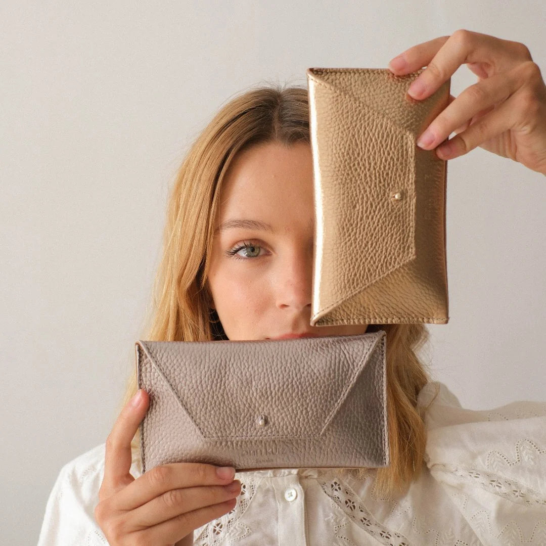GELDBEUTEL MINI ENVELOPE - CHAMPAGNE
