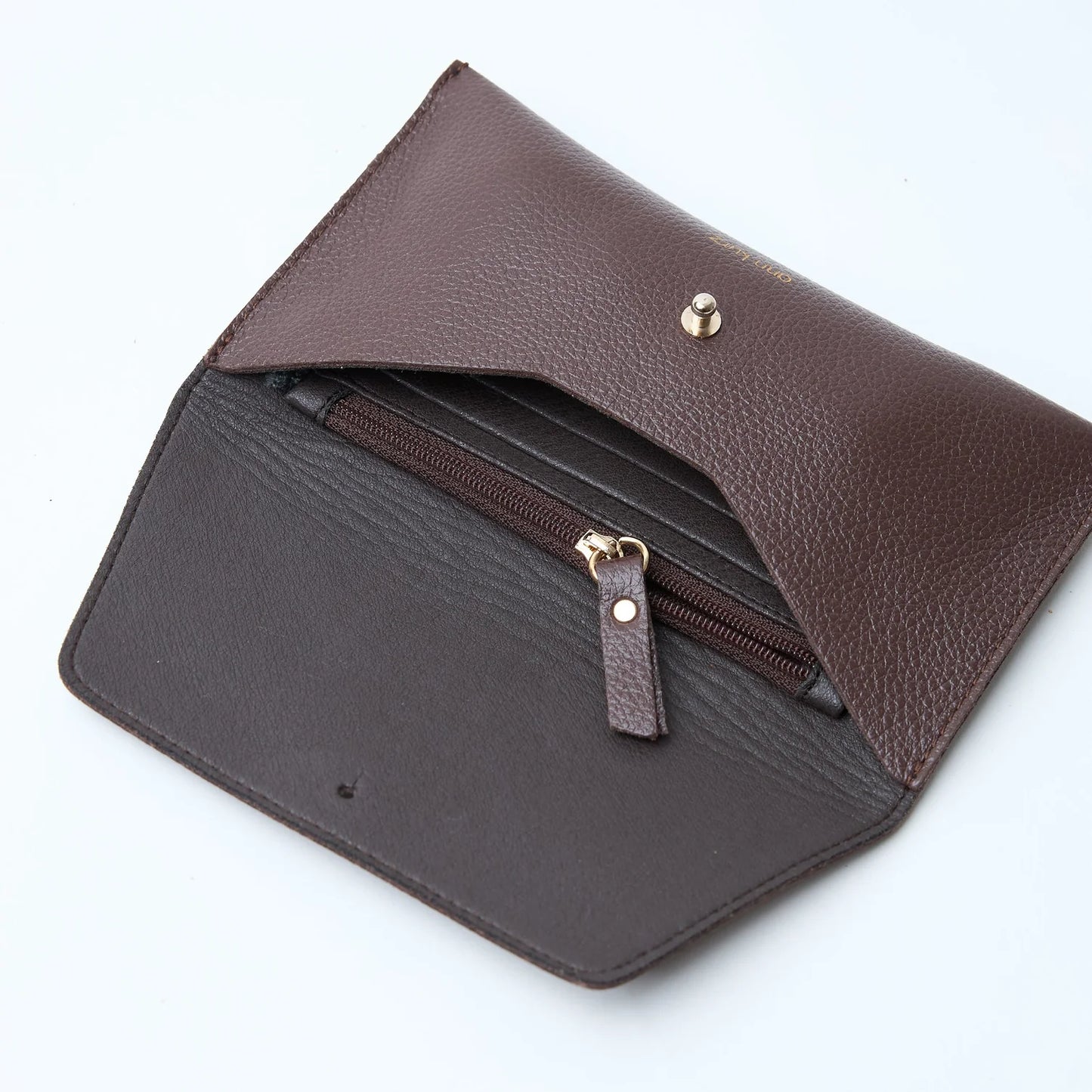 GELDBEUTEL MINI ENVELOPE - SHINY NAPPA NAVY