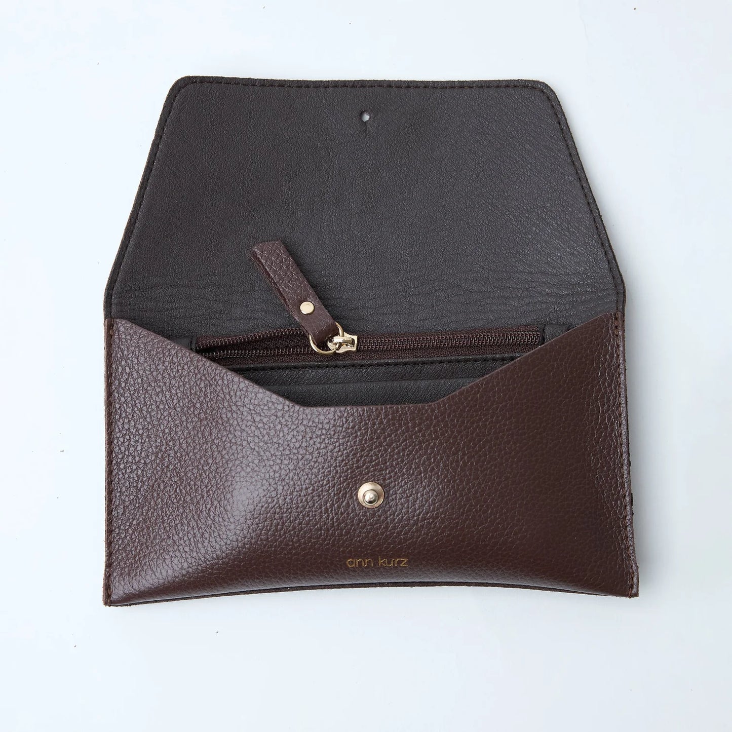 GELDBEUTEL MINI ENVELOPE - SHINY NAPPA NAVY