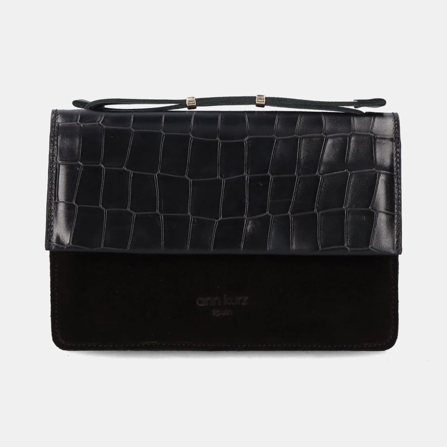 HANDY TASCHE MEDIUM - MIX CROCO BLACK