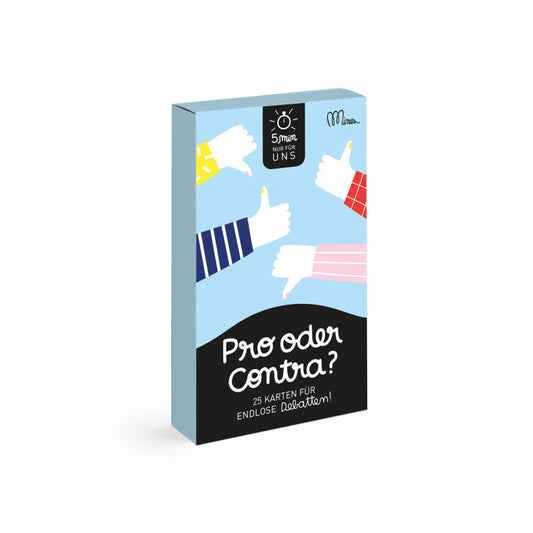 KARTENSPIEL PRO ODER CONTRA?