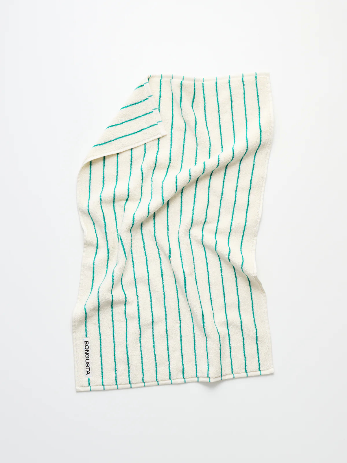 HANDTUCH PURE WHITE & GREEN