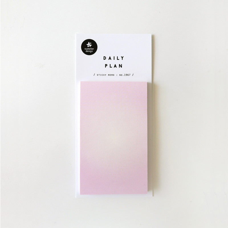 DAILY PLAN / STICKY MEMO