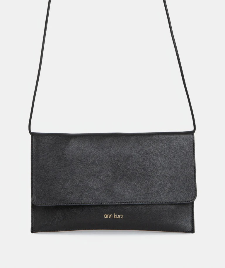 THIN CLUTCH TASCHE - NAPPA BLACK
