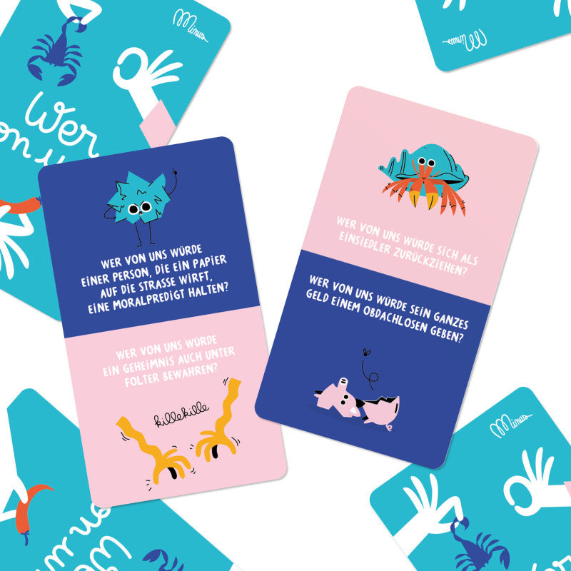 KARTENSPIEL WER VON UNS…